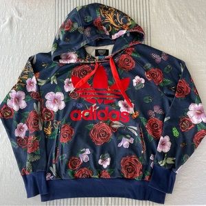 Adidas Sweatshirt Roses Rita Ora Firebird Hoodie